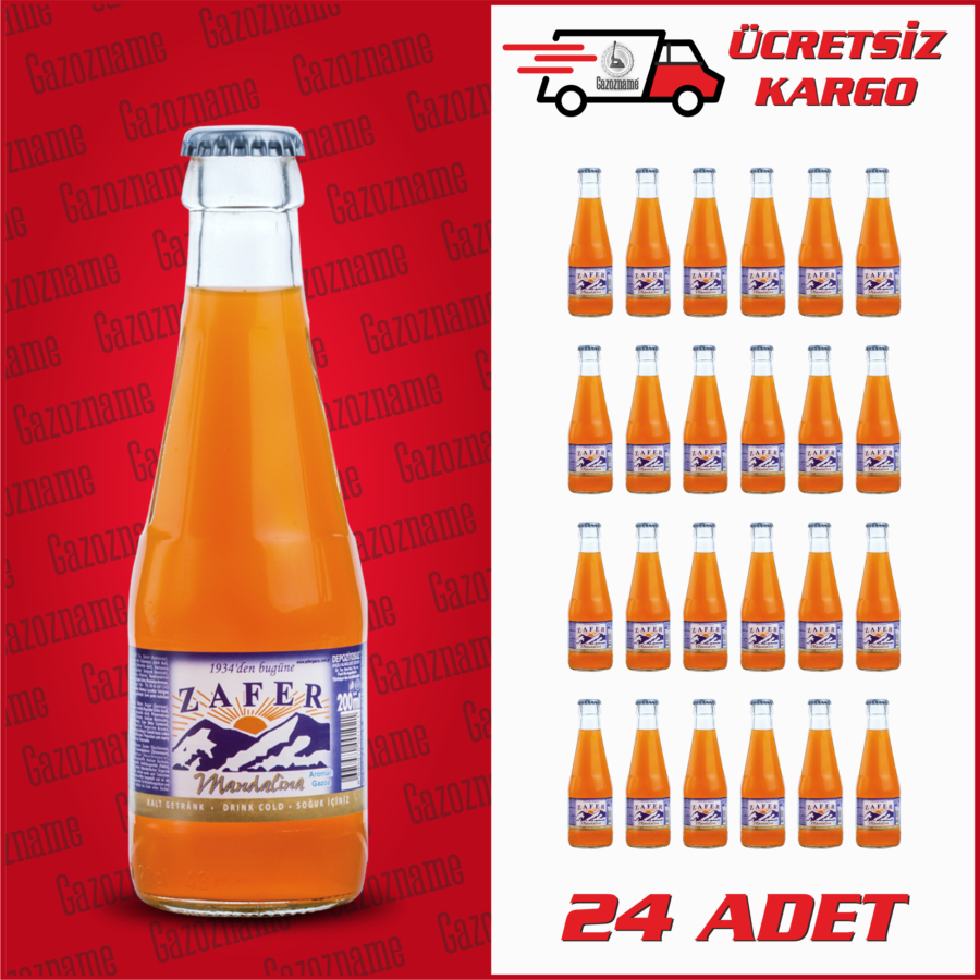 Zafer Mandalina 200 ml (24 adet)