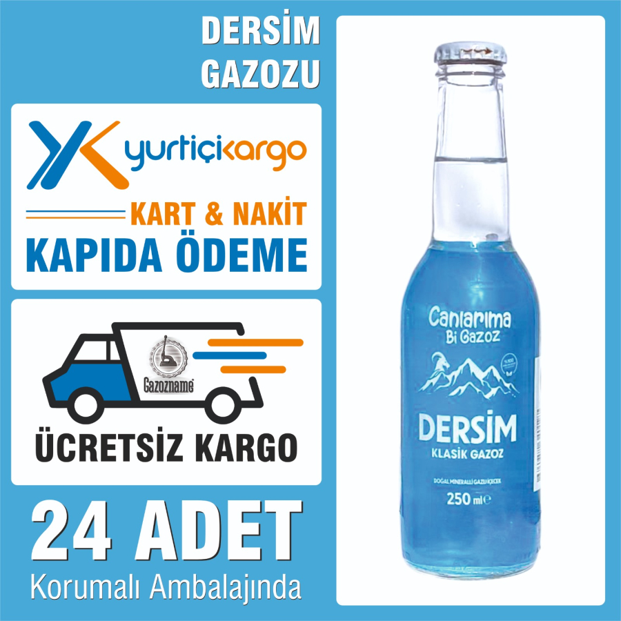 Dersim Gazozu 250 ml (24 adet)