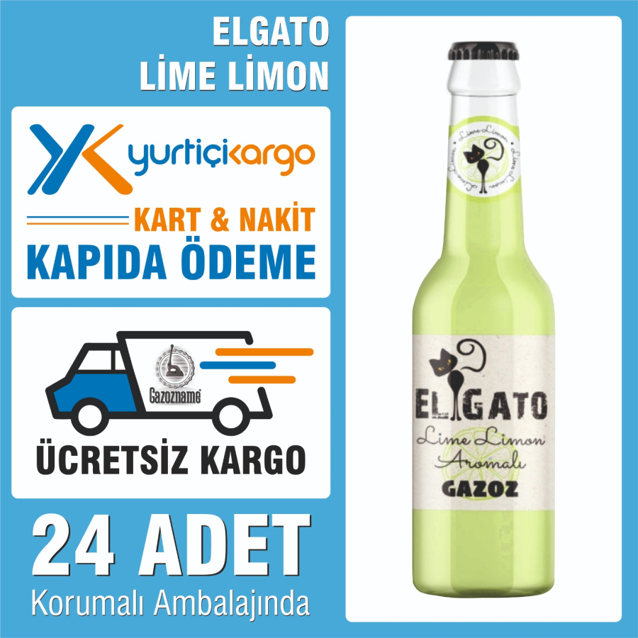 Elgato Lime Limon 250 ml (24 adet)