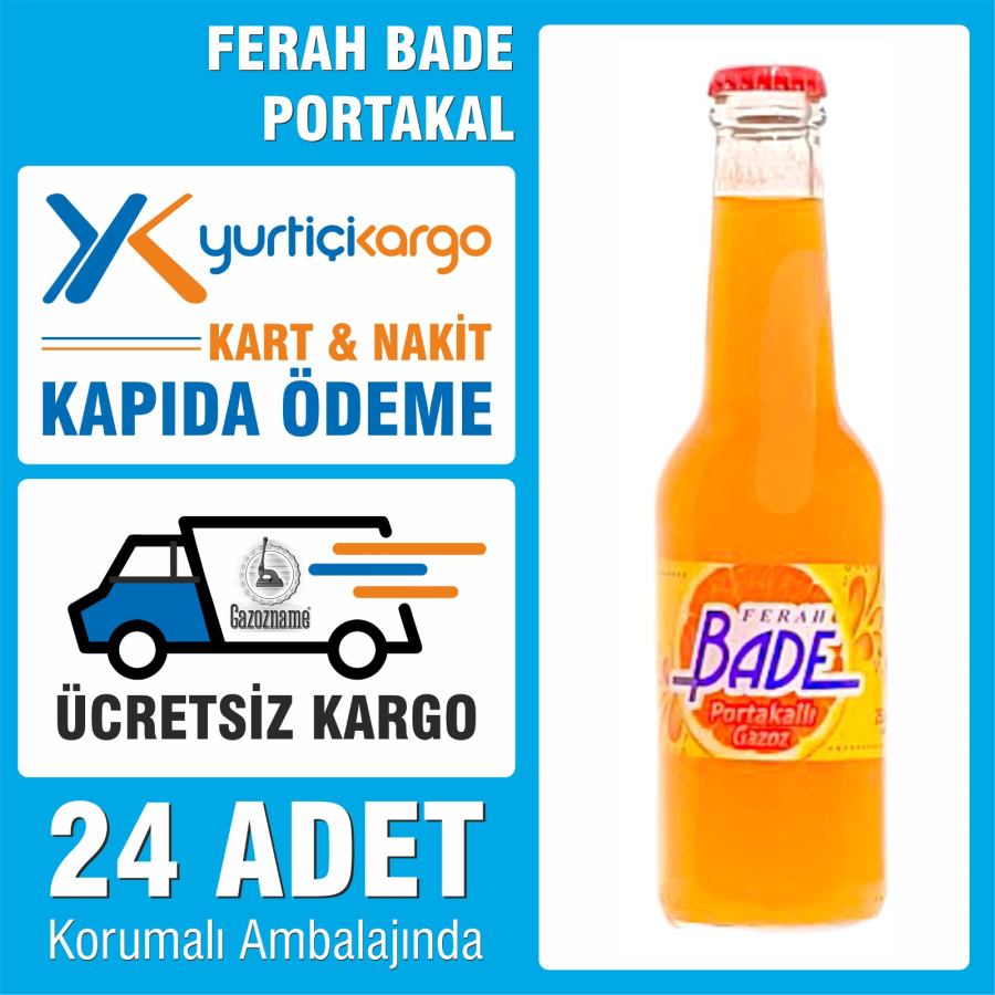 Ferah Bade Portakal 250 ml (20 adet)