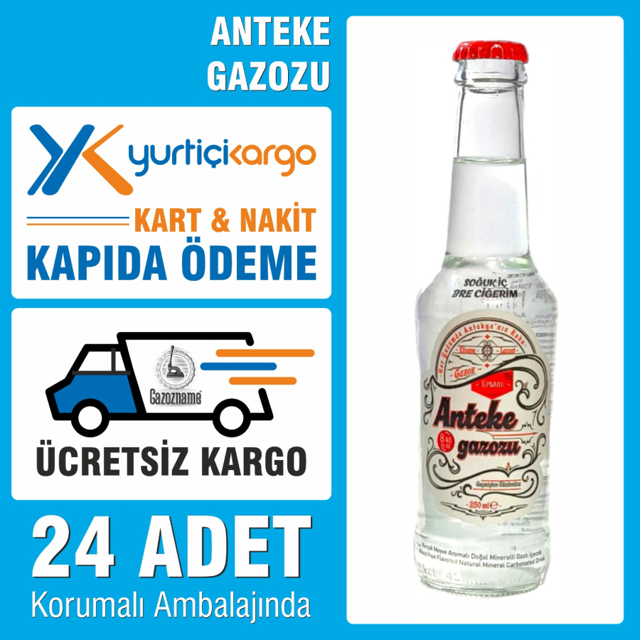 Anteke Gazoz 250 ml (24 adet)