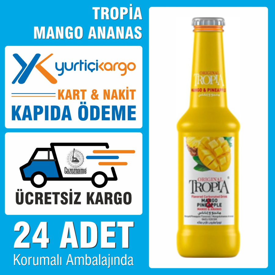 Tropia Mango & Ananas 250 ml (24 adet)