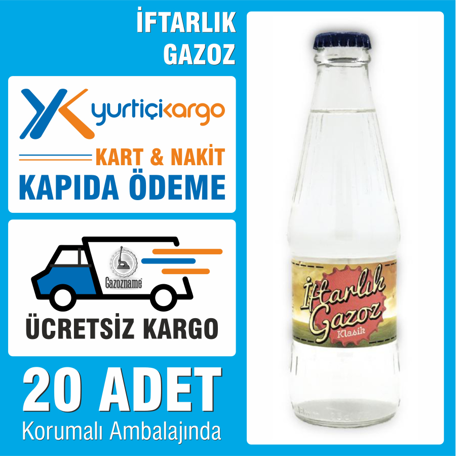İftarlık Gazoz 200 ml (20 adet)