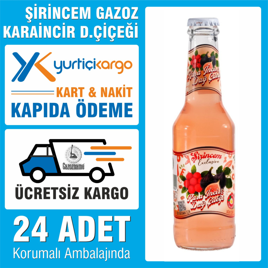 Şirincem Karaincir & Dağçiçeği 250 ml (24 adet)