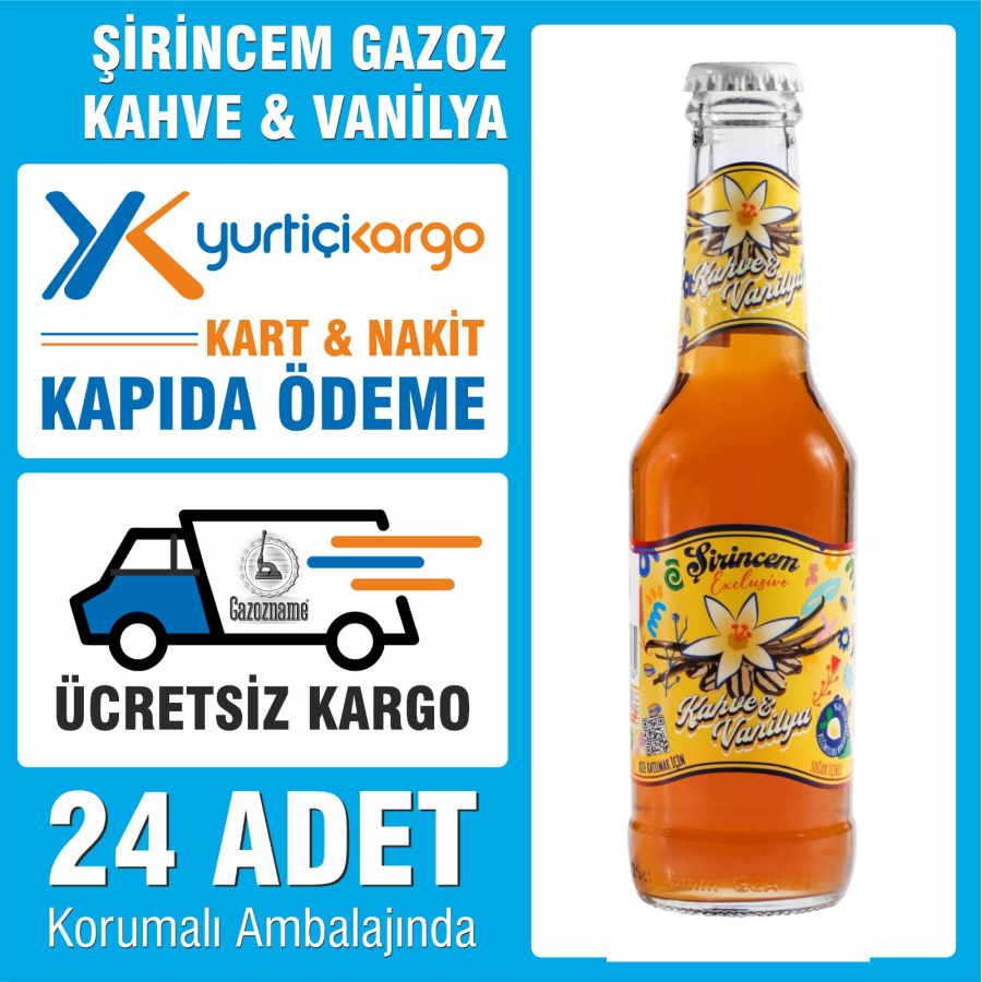 Şirincem Kahve & Vanilya 250 ml (24 adet)