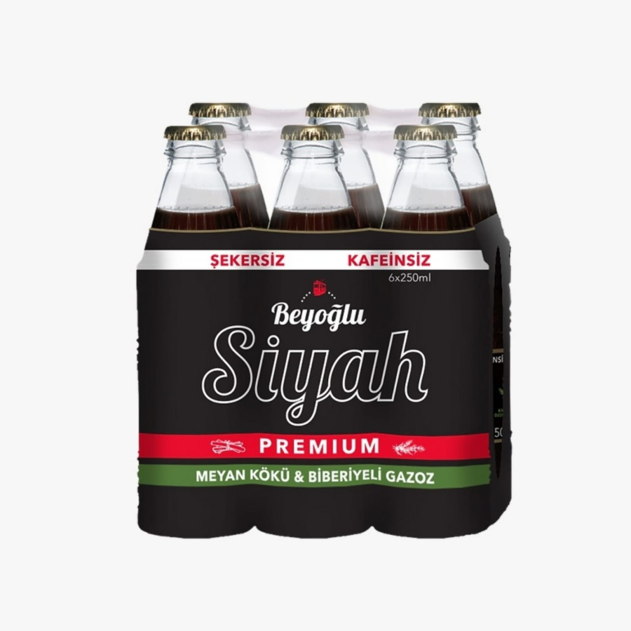 6 Beyoğlu Siyah 250 ml