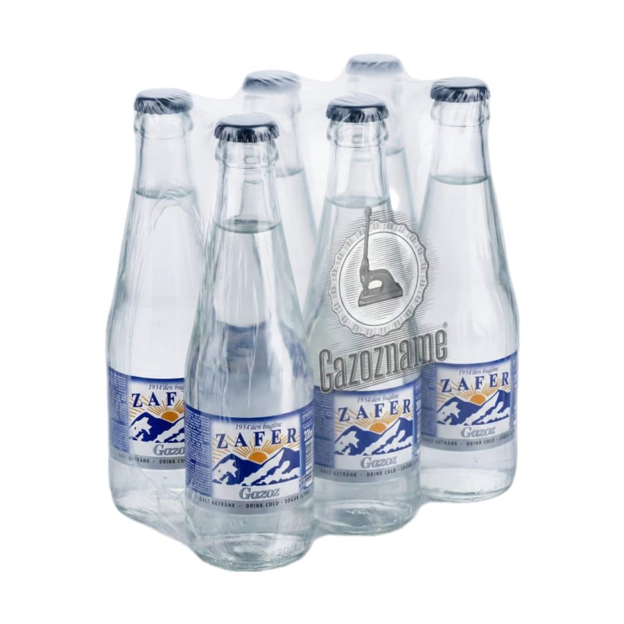 6 adet Zafer Gazoz 200 ml