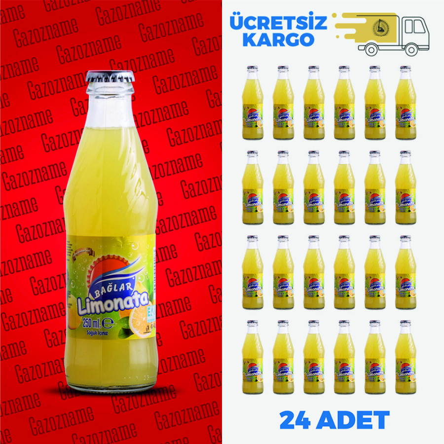 Bağlar Limonata 250 ml (24 adet)