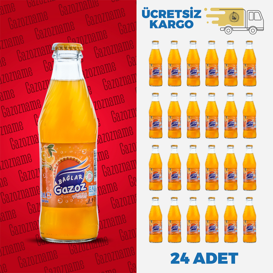 Bağlar Portakal 250 ml (24 adet)