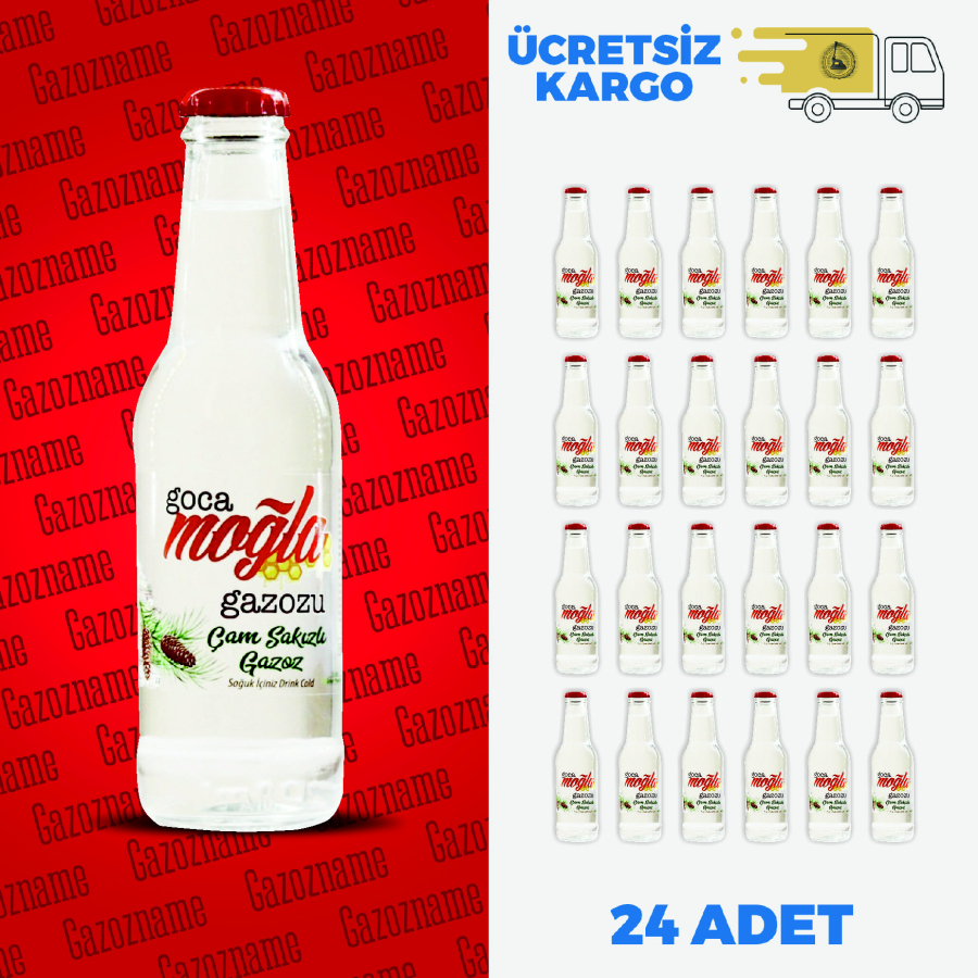 Goca Moğla Gazoz Çam Sakızı (24 adet)