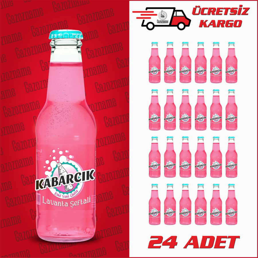 Kabarcık Lavanta & Şeftali 200 ml (24 adet)