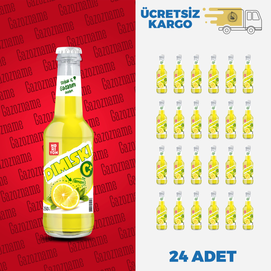 Dımışkı C + Limon 250 ml (24 adet)