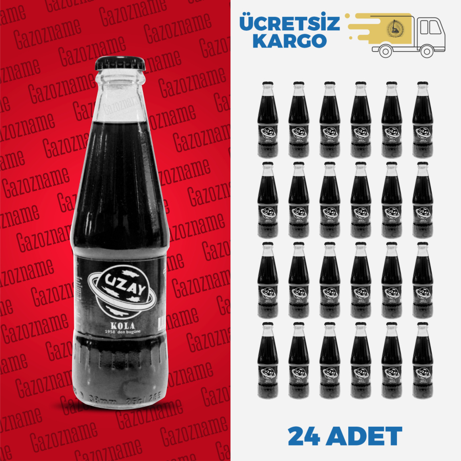 Uzay Kola 250 ml (24 adet)