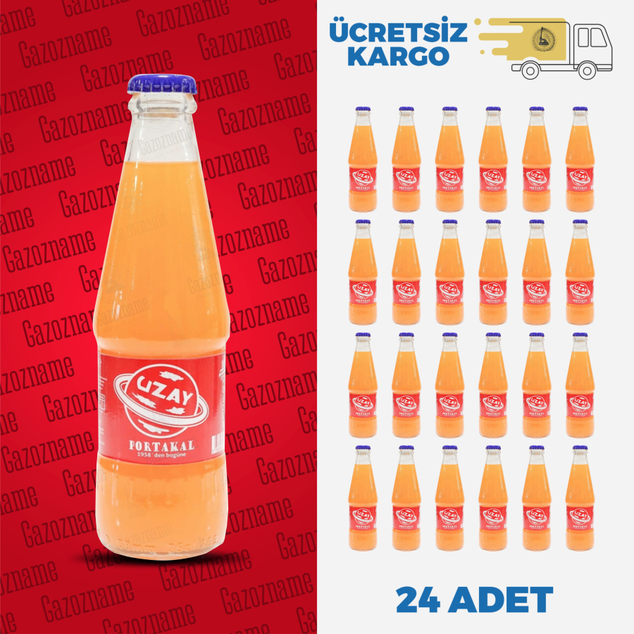 Uzay Portakal 250 ml (24 adet)