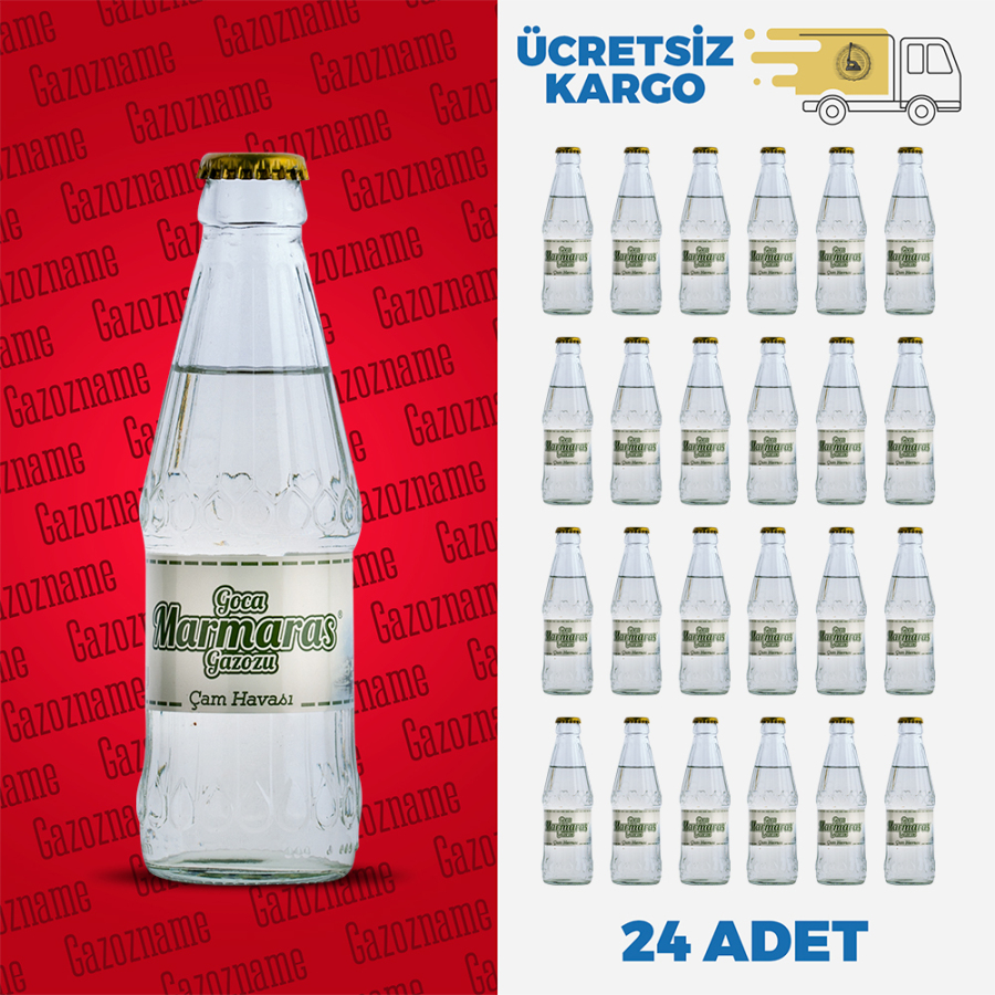 Marmaras Gazoz Çam Havası 200 ml (20 adet)